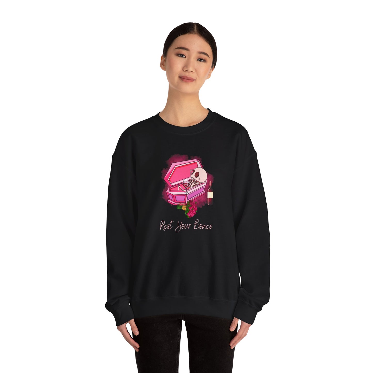 Rest Your Bones Unisex Heavy Blend™ Crewneck Sweatshirt