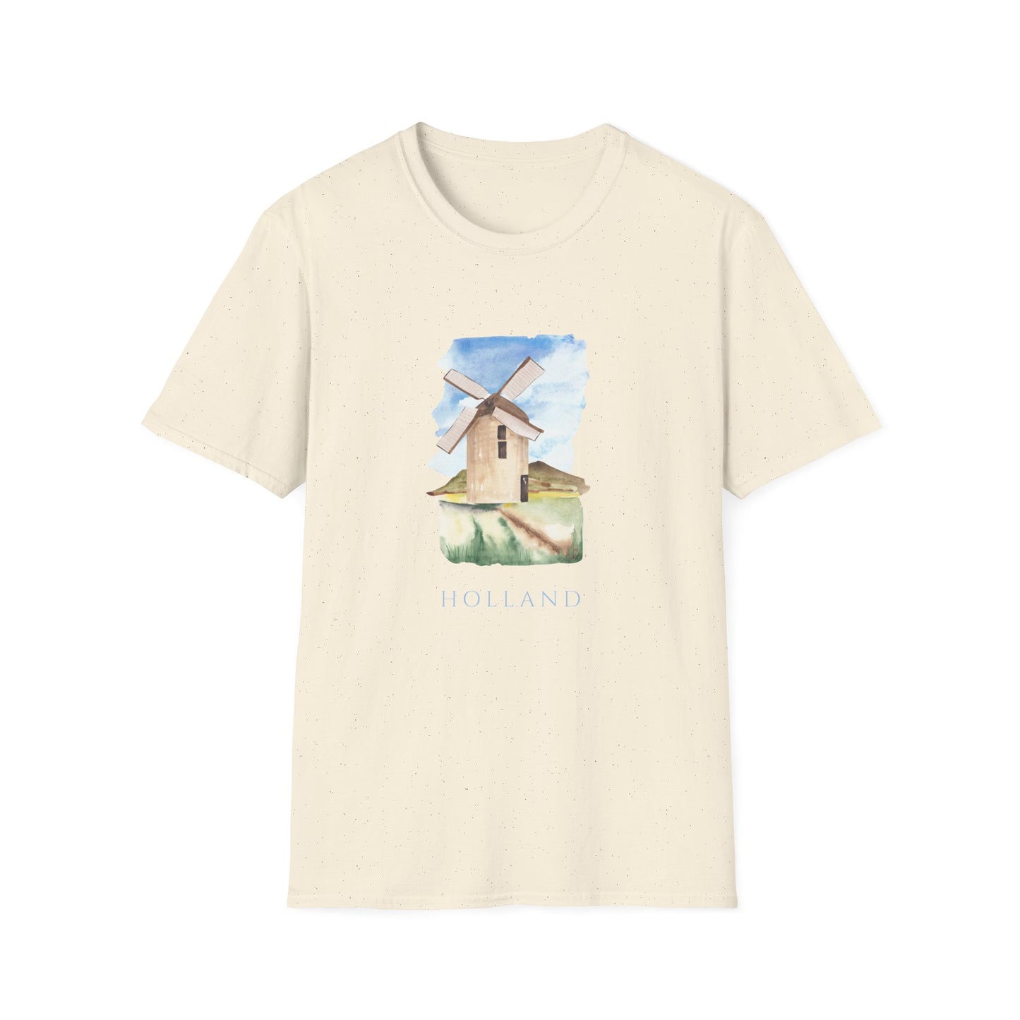 Holland Windmill Unisex Softstyle T-Shirt