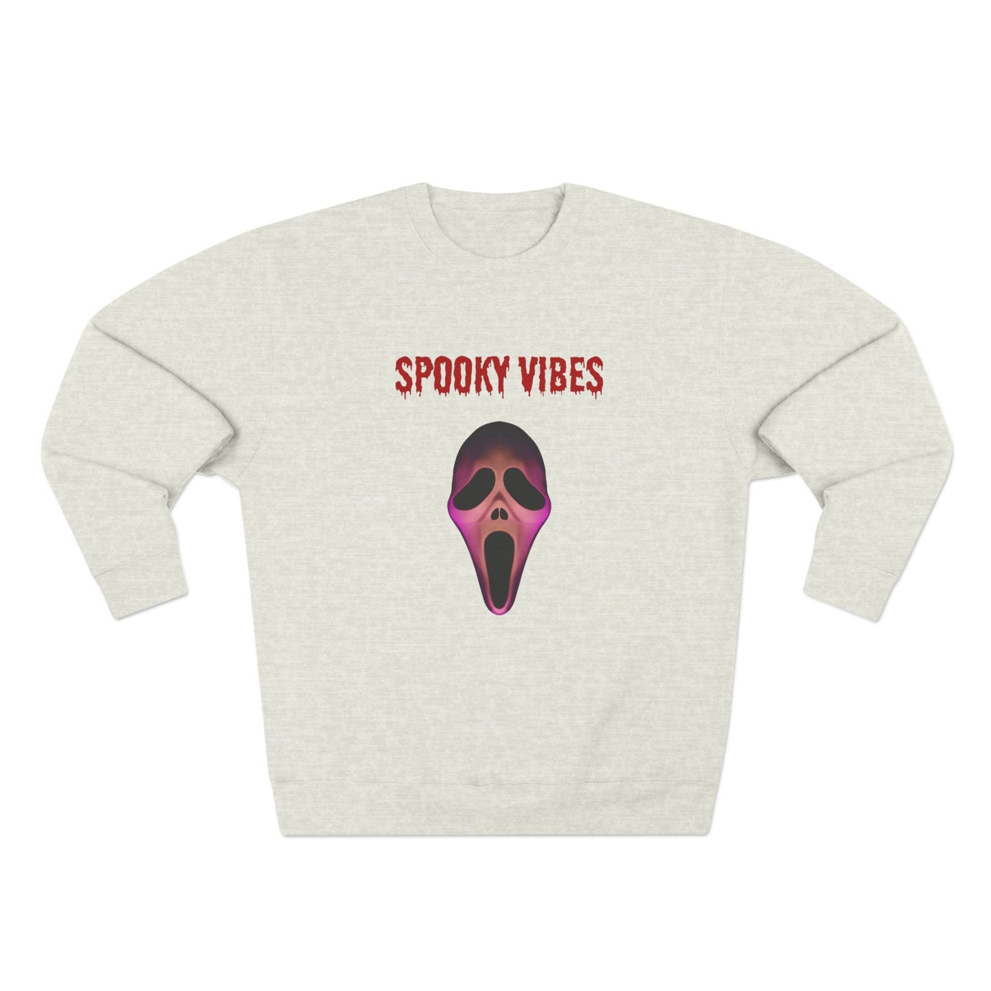 Spooky Vibes Scream Unisex Crewneck Sweatshirt