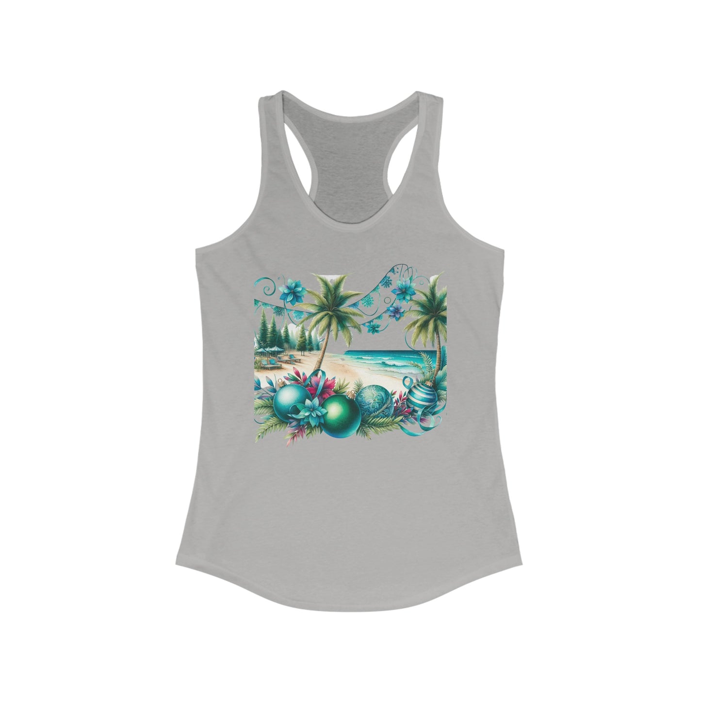 Island Christmas Women's Ideal Racerback Tank