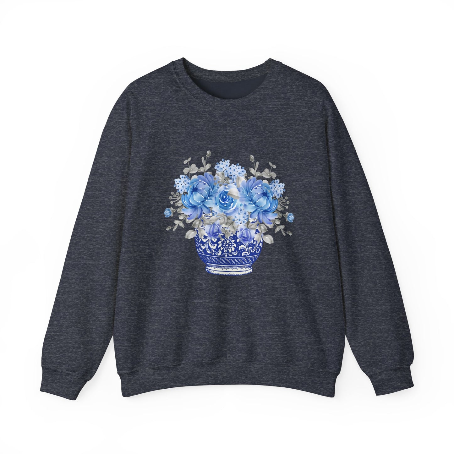 Delft Blue Unisex Heavy Blend™ Crewneck Sweatshirt