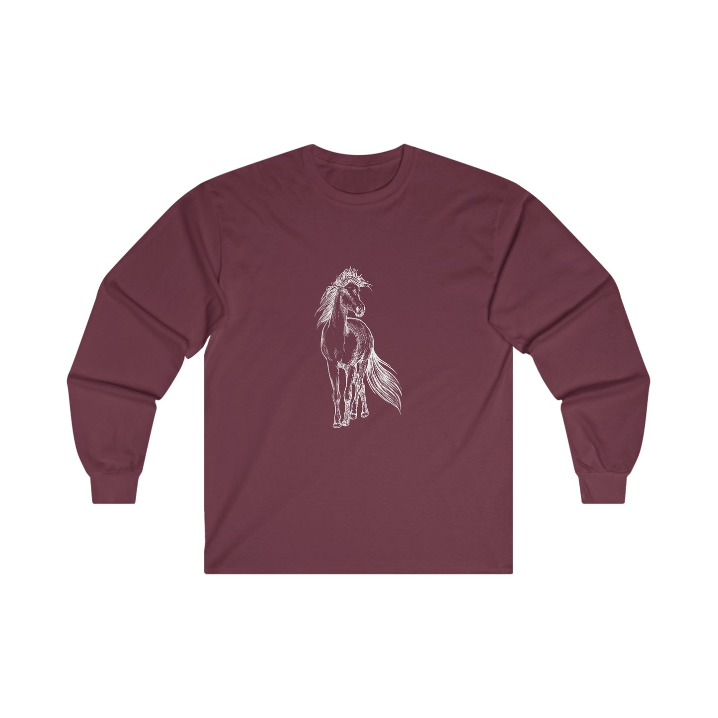 Ink Horse Unisex Ultra Cotton Long Sleeve Tee