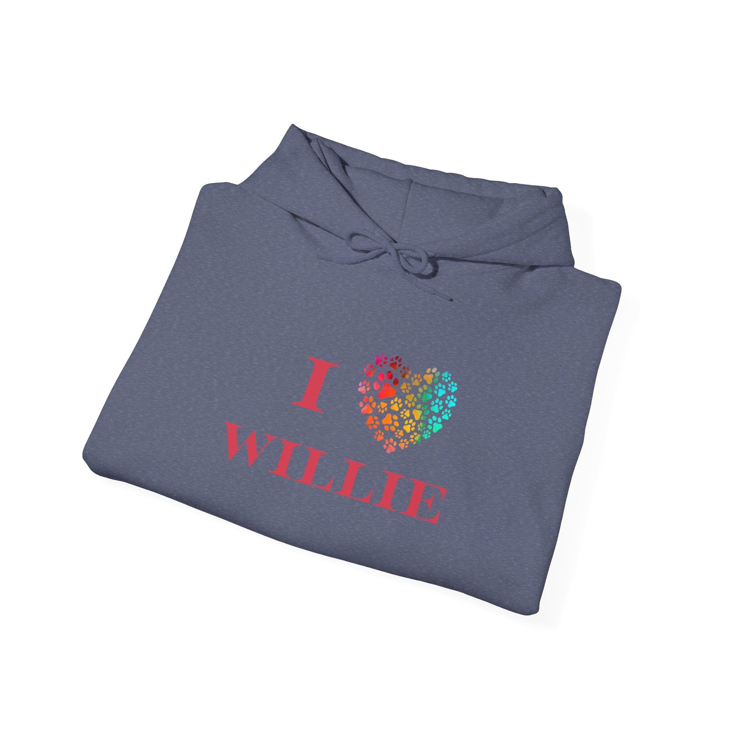 I Heart Willie Unisex Heavy Blend™ Hooded Sweatshirt