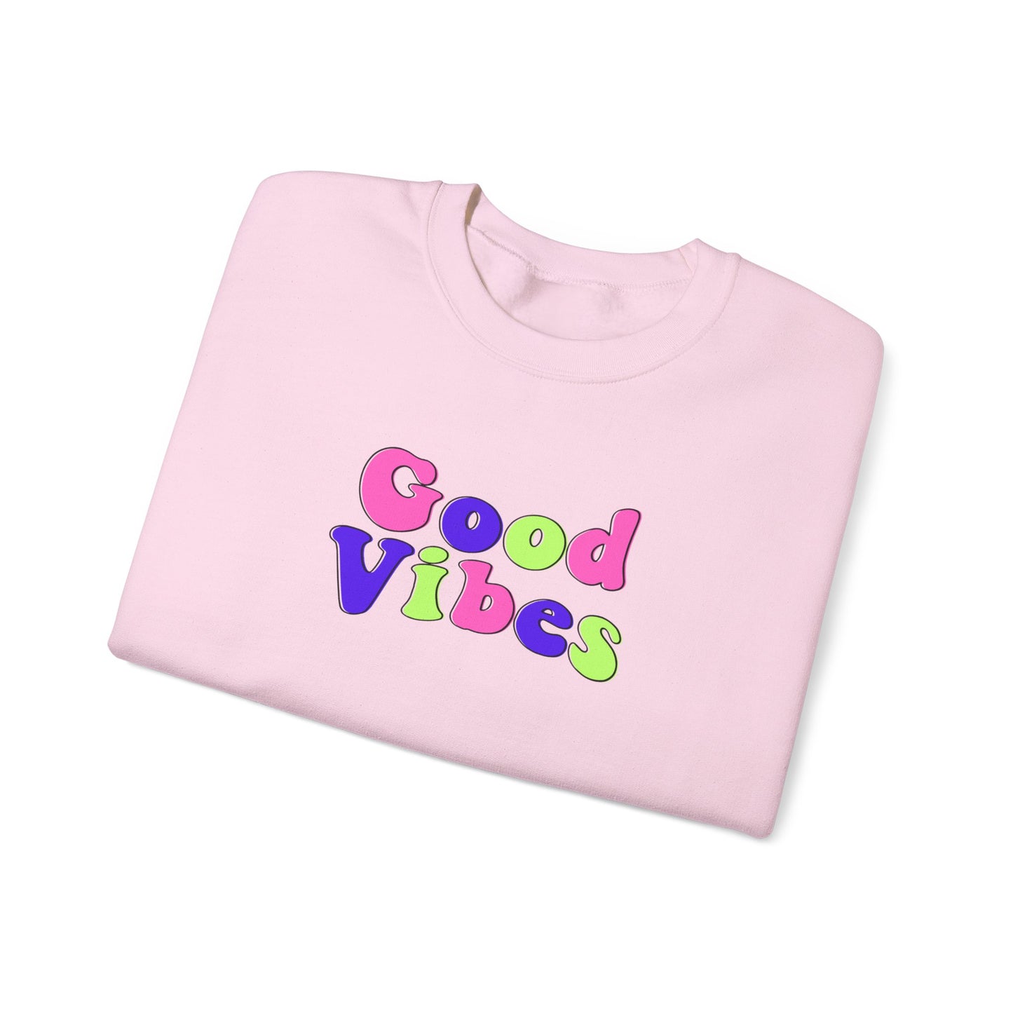 Good Vibes Unisex Heavy Blend™ Crewneck Sweatshirt