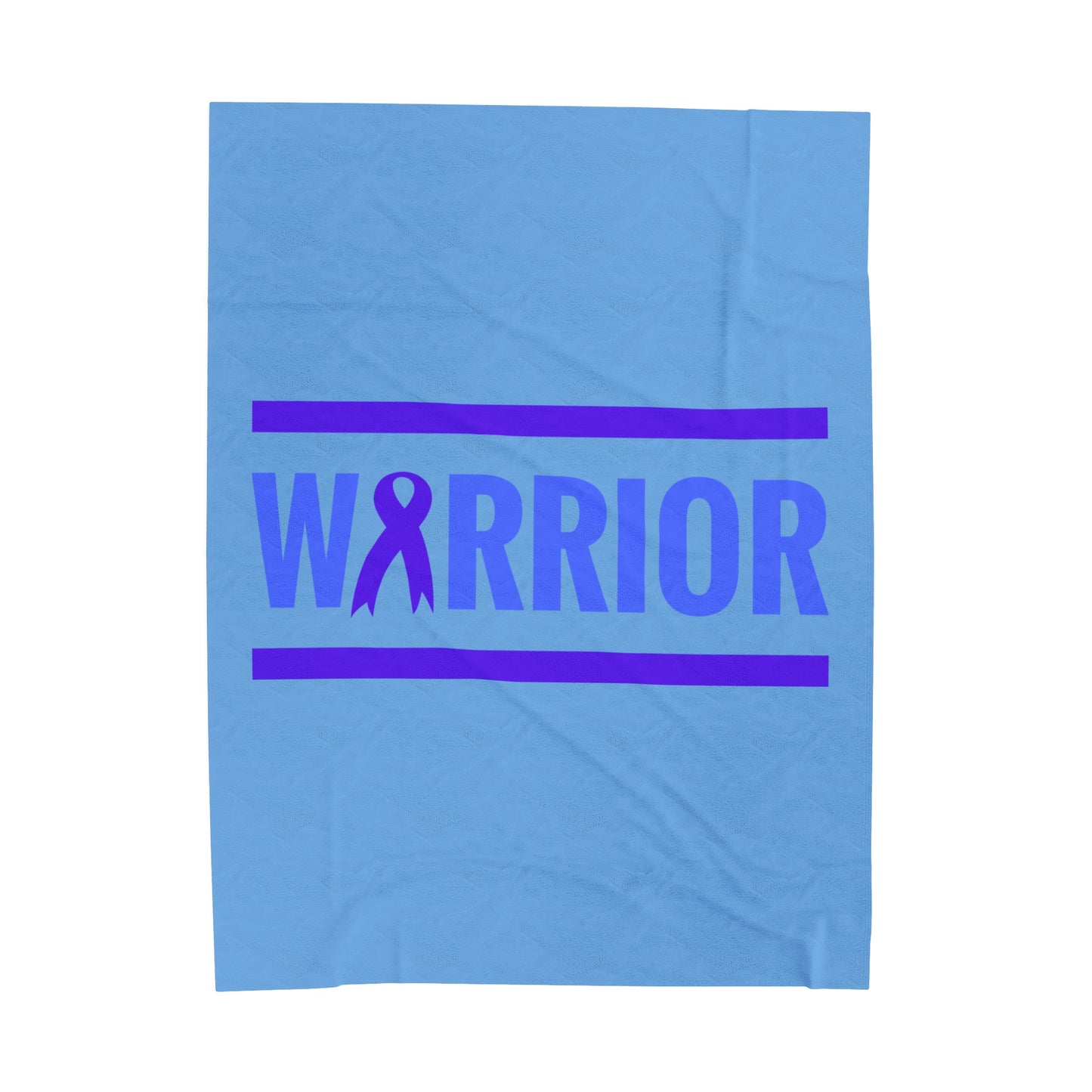 Warrior Velveteen Plush Blanket