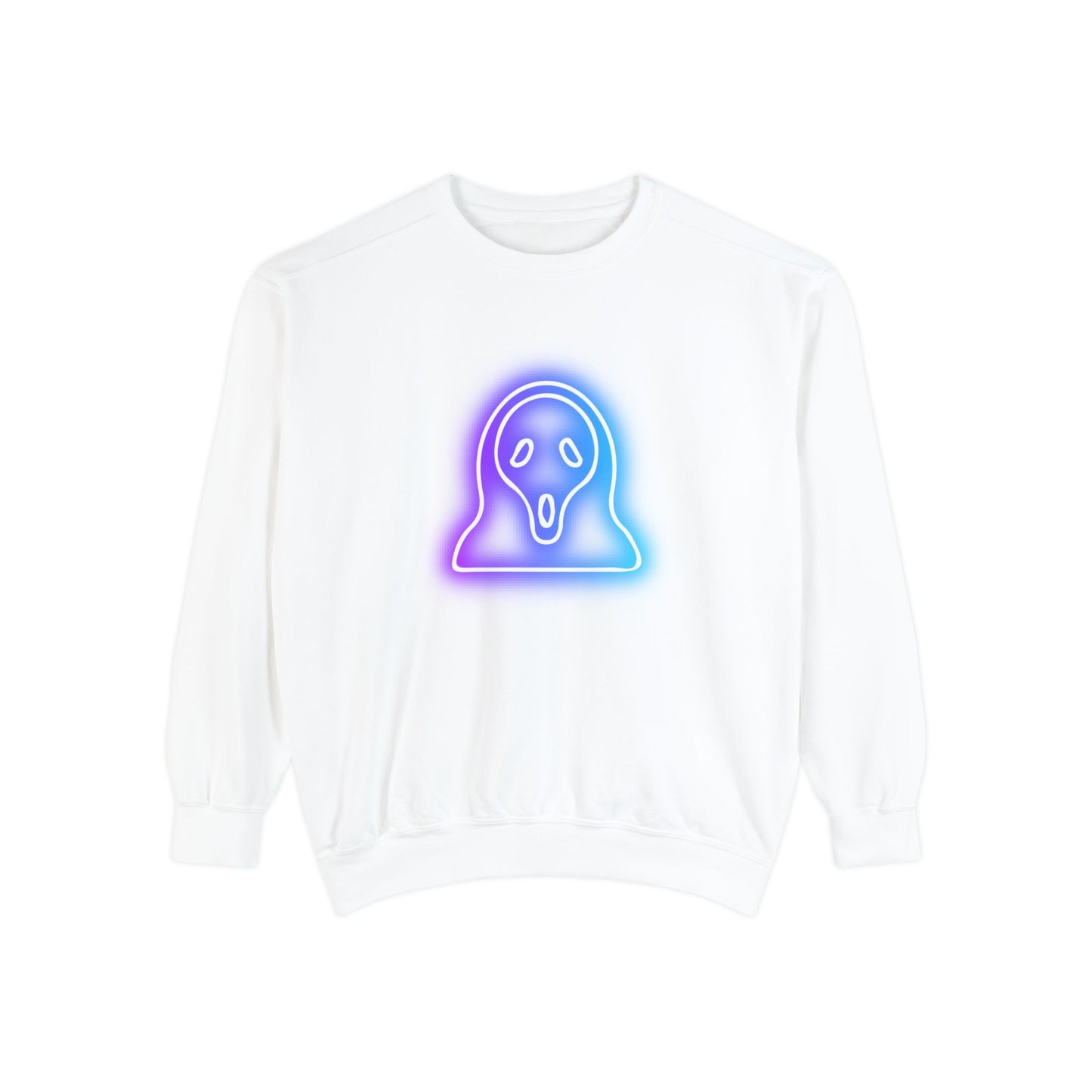 Neon Scream Unisex Garment-Dyed Sweatshirt