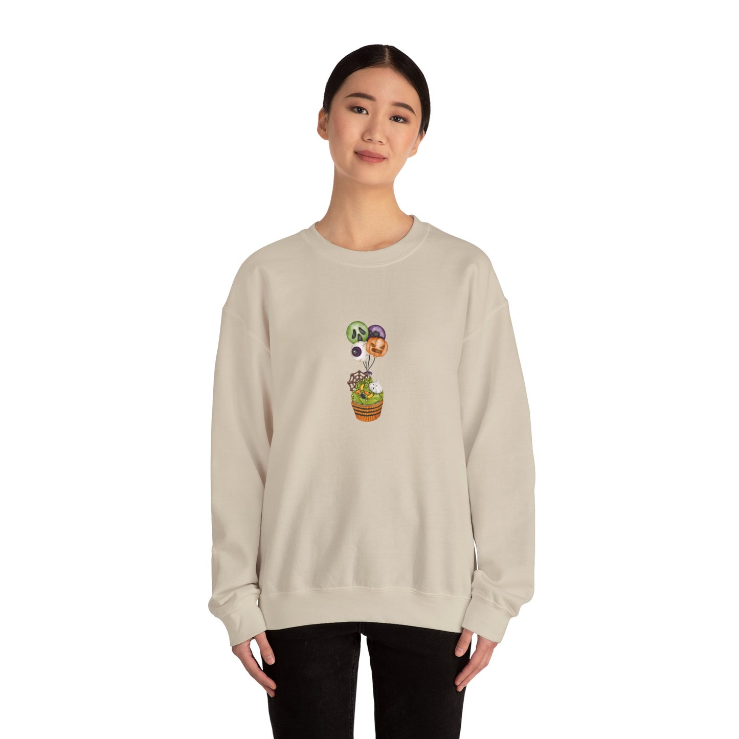 Spooky Cupcake Unisex Heavy Blend™ Crewneck Sweatshirt