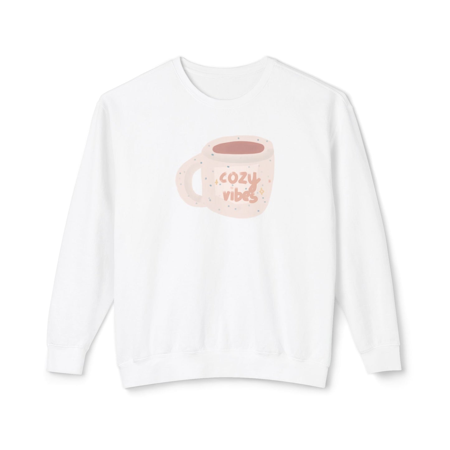 Cozy Vibes Unisex Lightweight Crewneck Sweatshirt