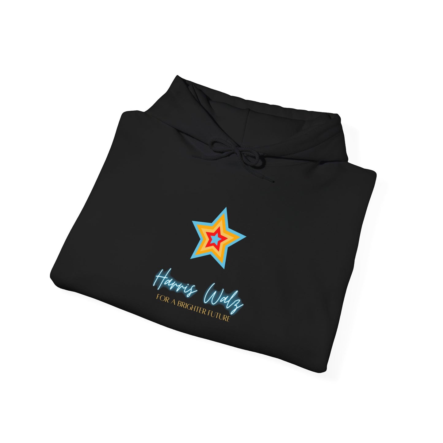 Harris Walz Star Unisex Heavy Blend™ Hooded Sweatshirt