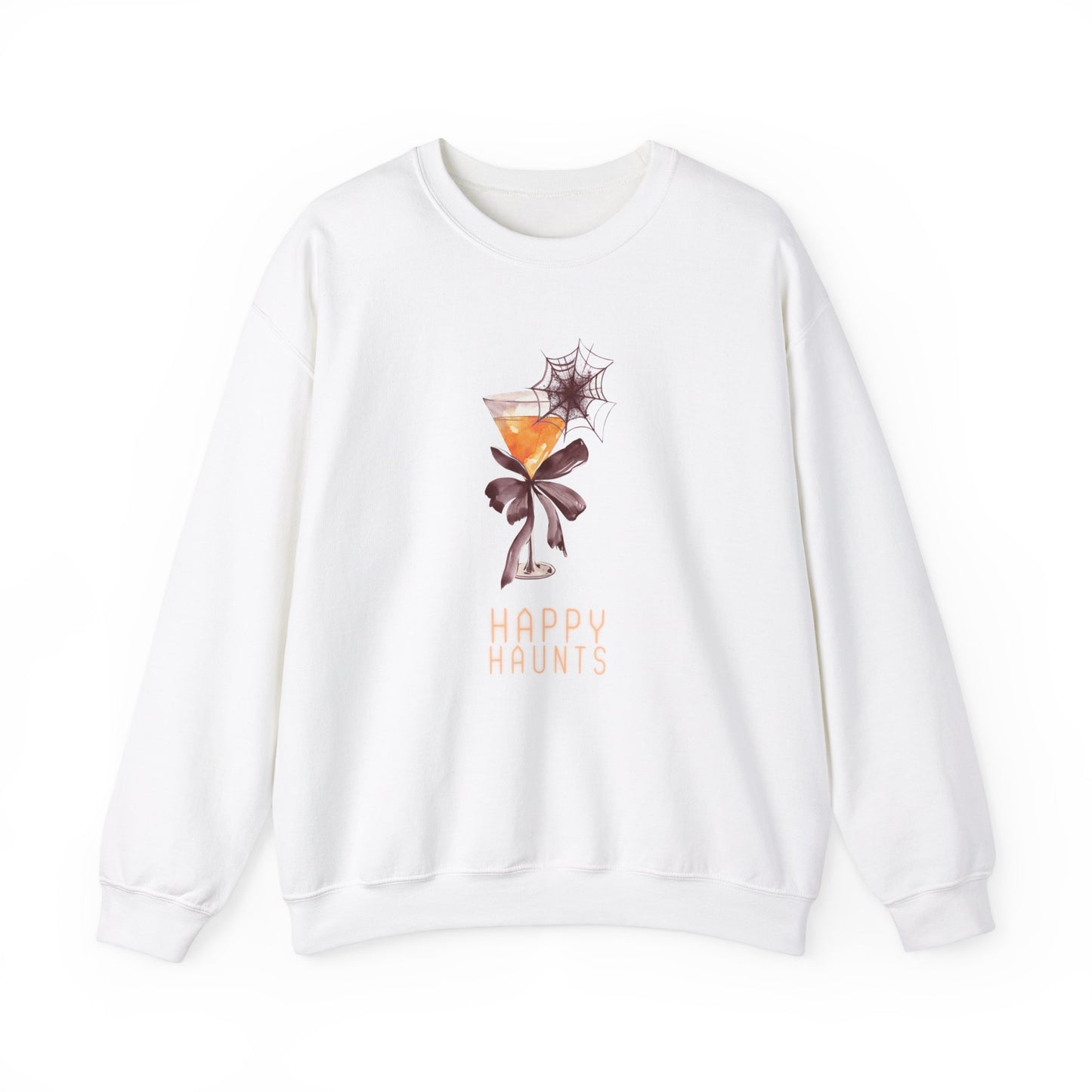 Happy Haunts Unisex Heavy Blend™ Crewneck Sweatshirt