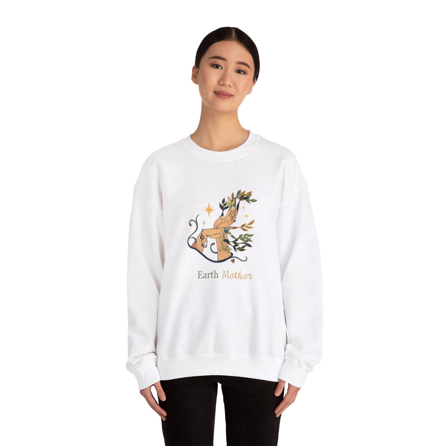 Earth Mother Unisex Heavy Blend™ Crewneck Sweatshirt