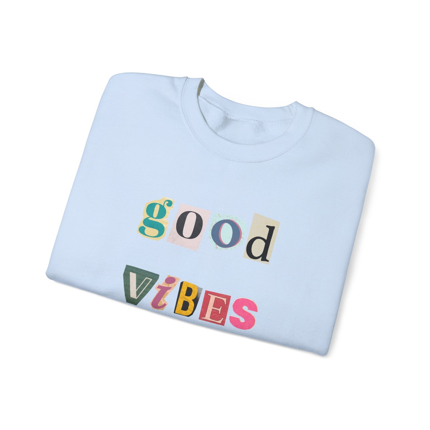 Good Vibes Unisex Heavy Blend™ Crewneck Sweatshirt