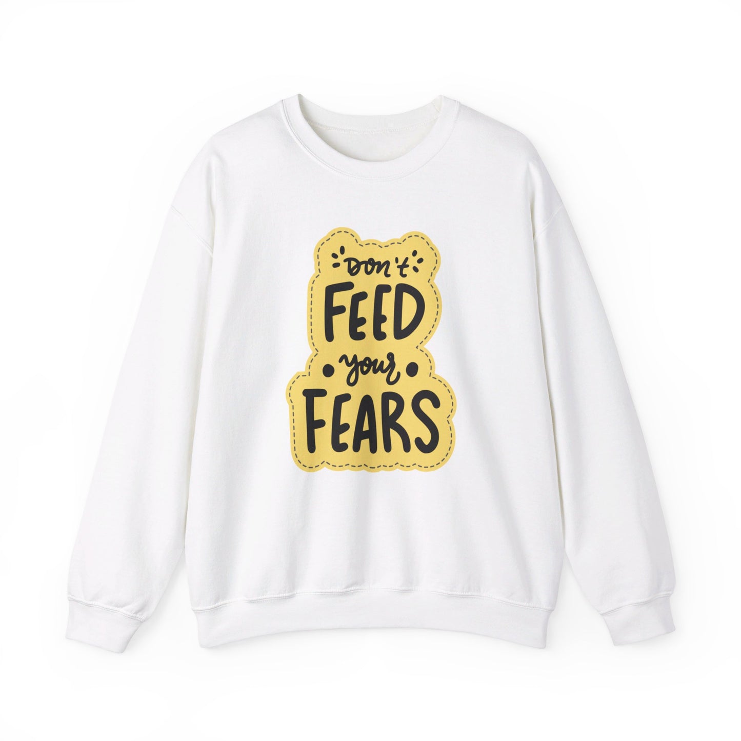 Don’t Feed Fears Unisex Heavy Blend™ Crewneck Sweatshirt