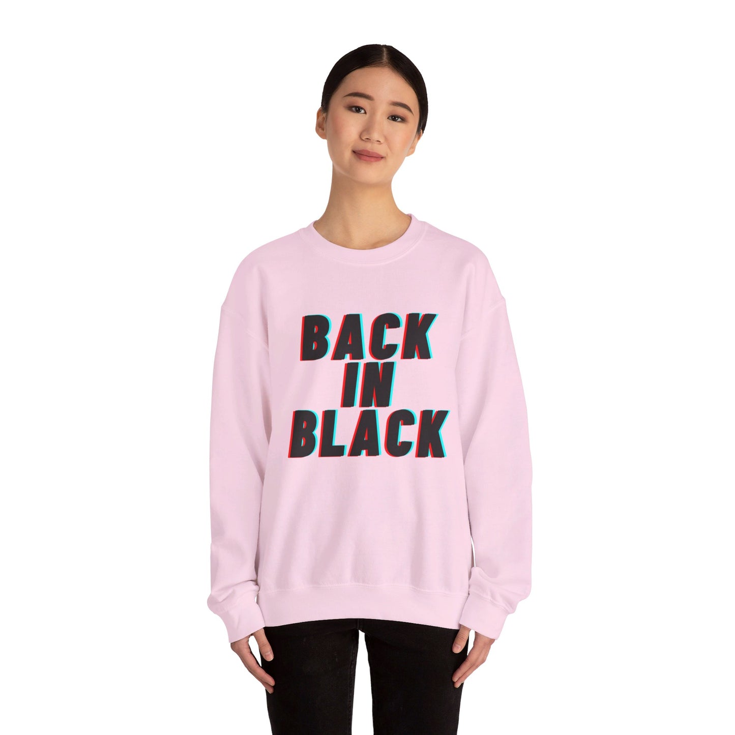 Back in Black Unisex Heavy Blend™ Crewneck Sweatshirt