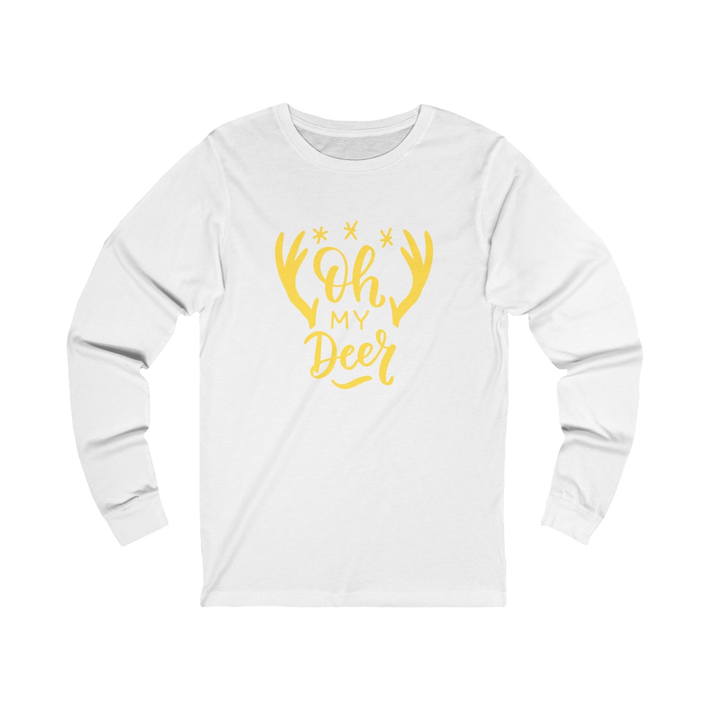 Oh My Deer Unisex Jersey Long Sleeve Tee