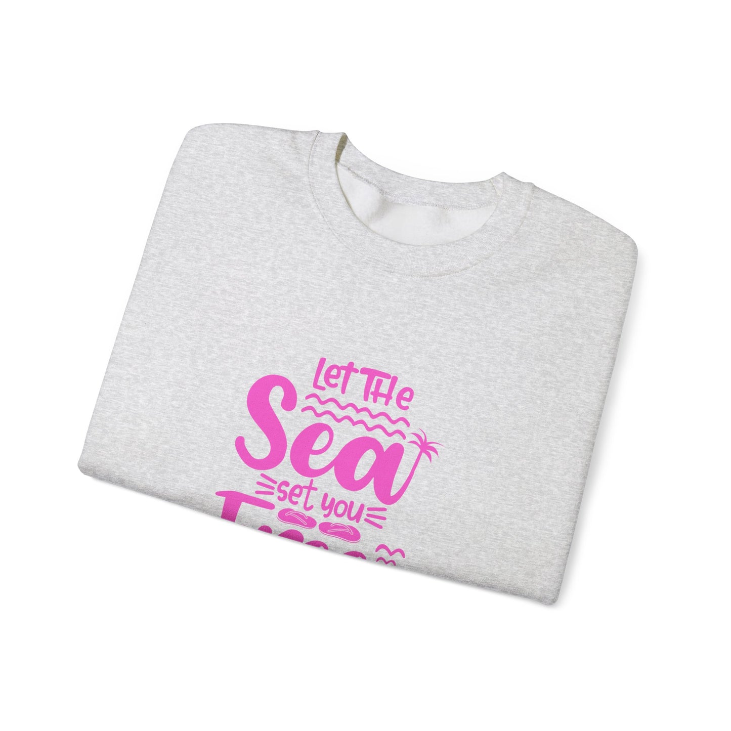 Let the Sea Set You Free Unisex Heavy Blend™ Crewneck Sweatshirt