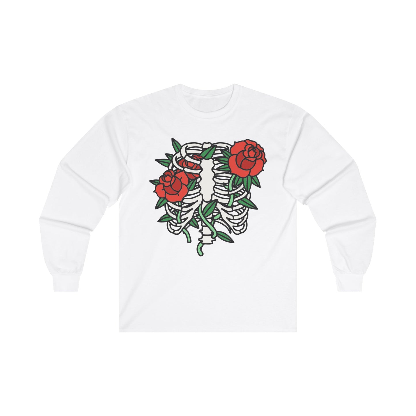 Ribs n Roses Unisex Ultra Cotton Long Sleeve Tee