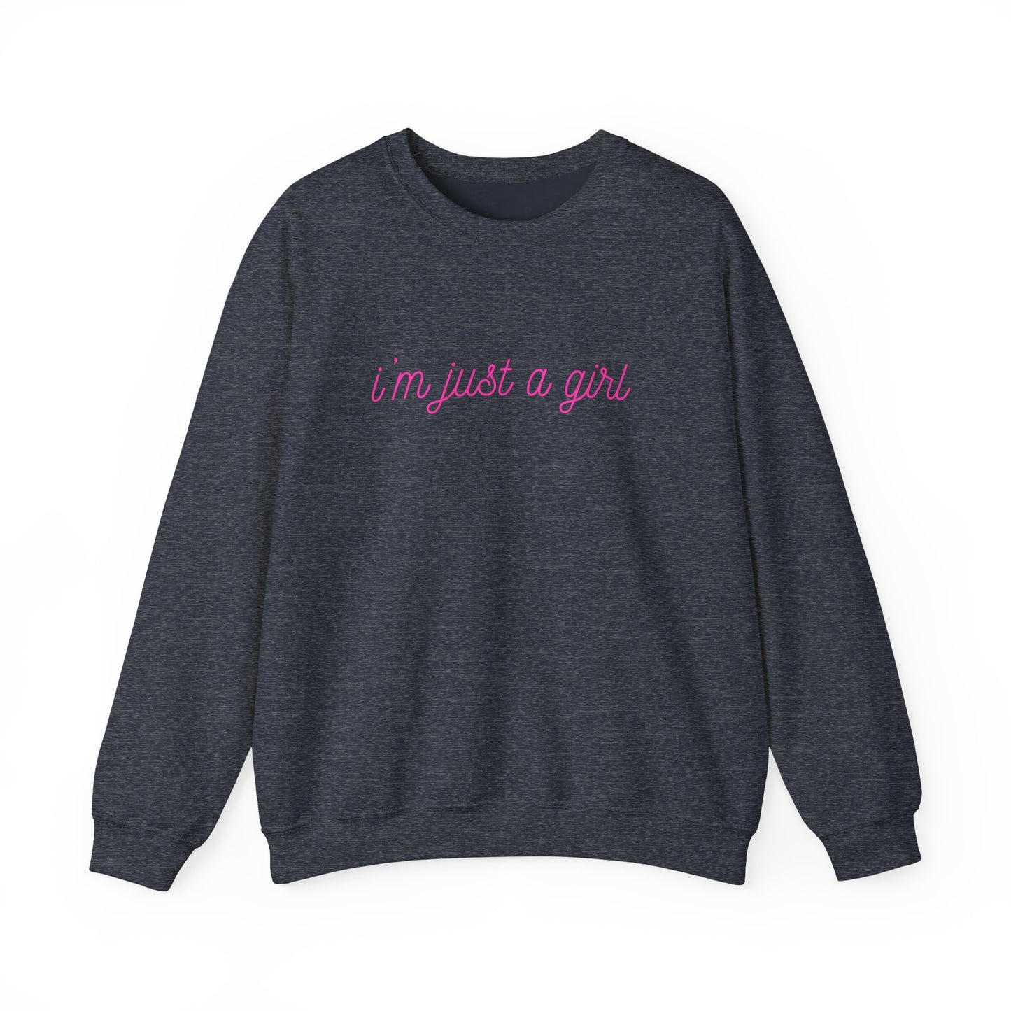 Just a Girl Unisex Heavy Blend™ Crewneck Sweatshirt