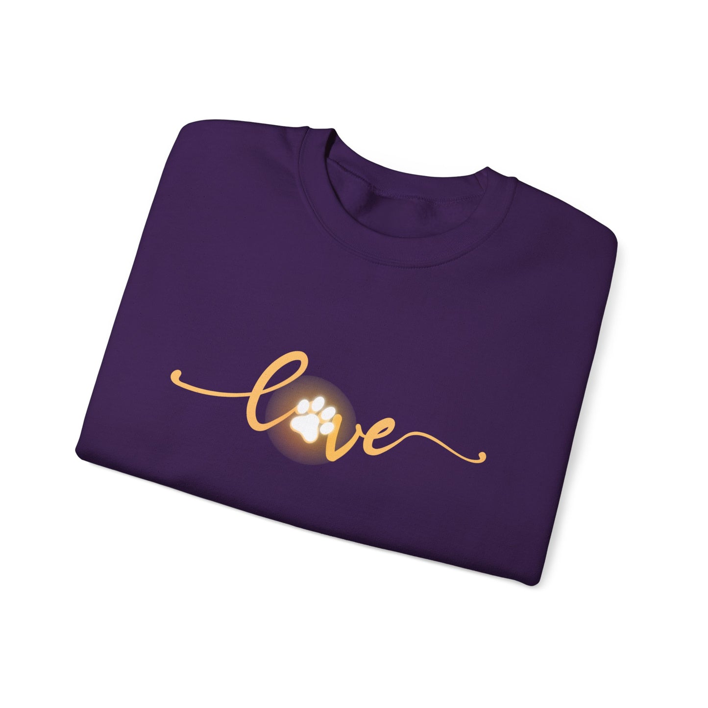 Paw Love Unisex Heavy Blend™ Crewneck Sweatshirt