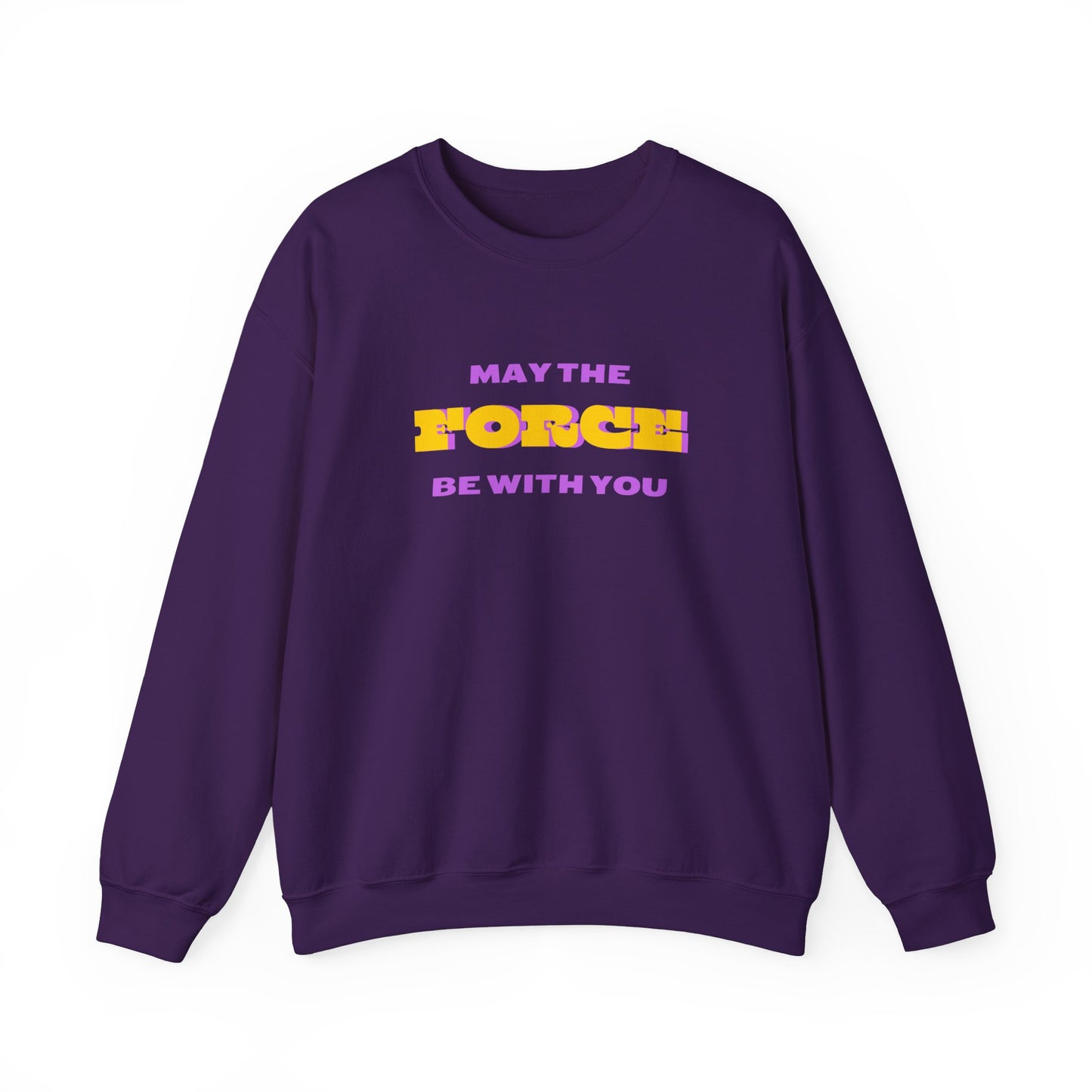 May the Force Unisex Heavy Blend™ Crewneck Sweatshirt