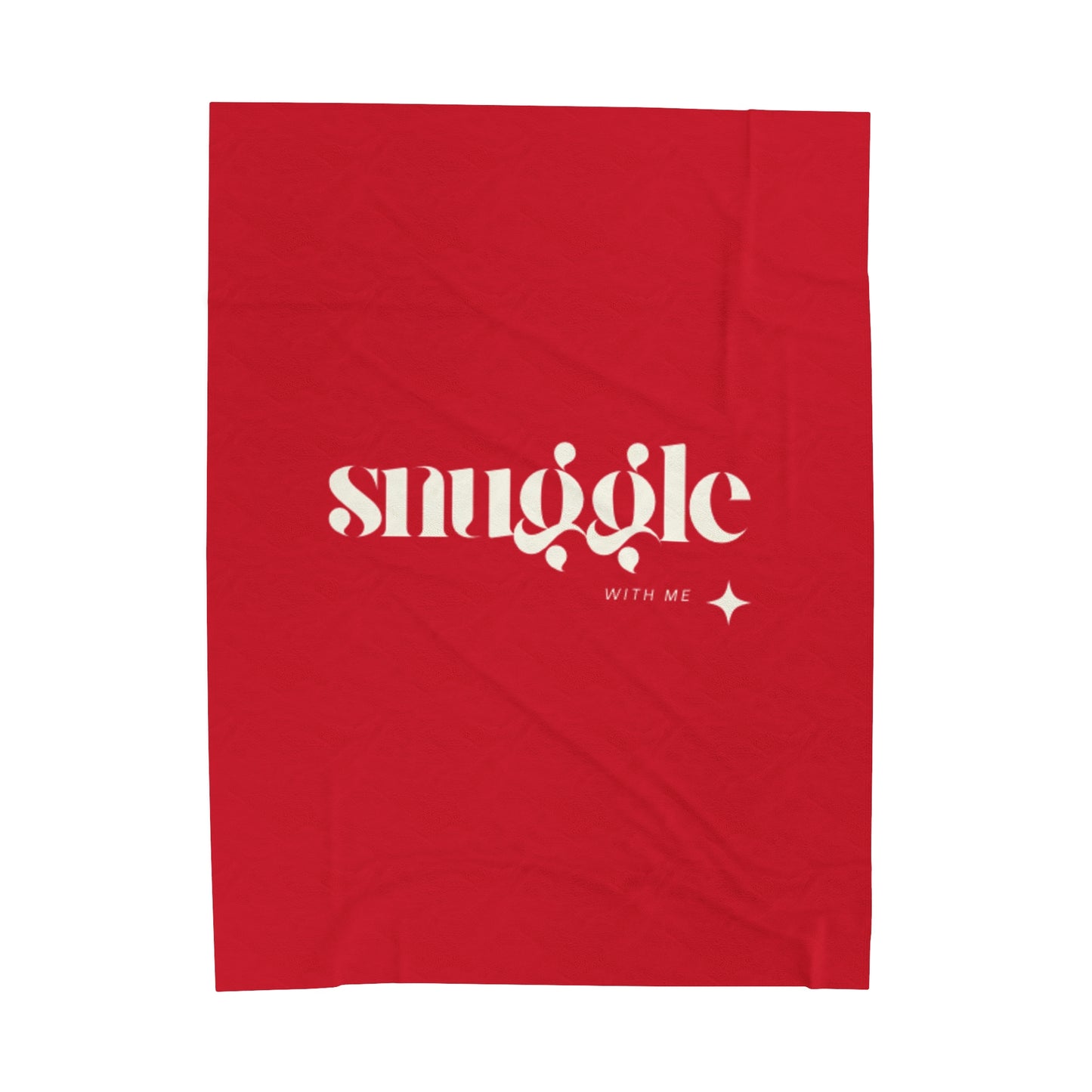 Snuggle With Me Velveteen Plush Blanket