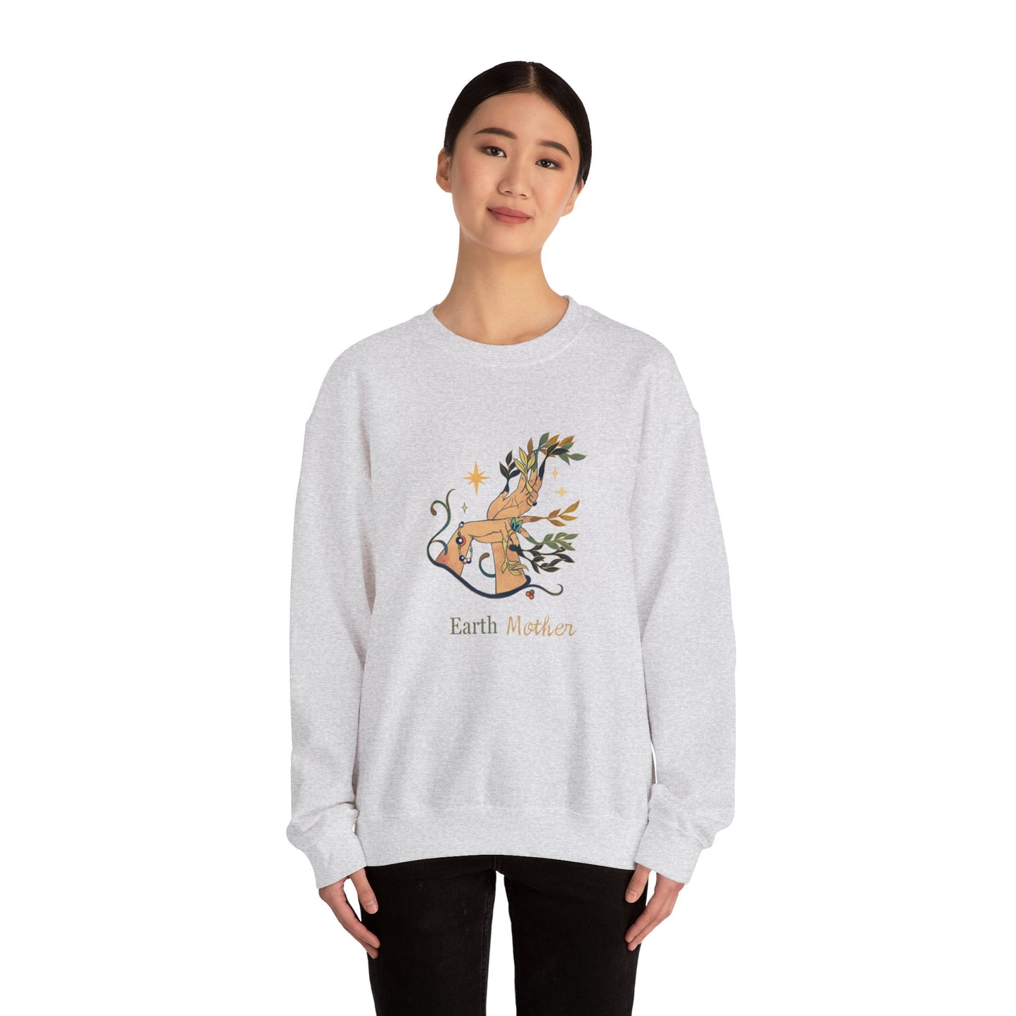 Earth Mother Unisex Heavy Blend™ Crewneck Sweatshirt