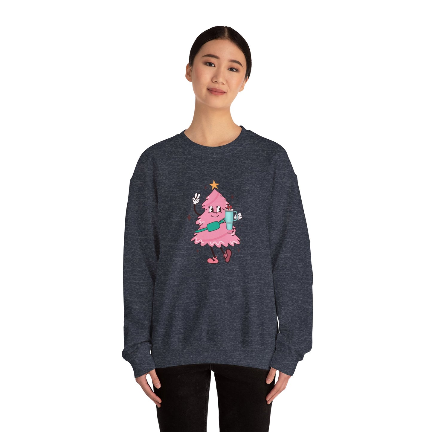 Pink Tree Shopping Unisex Heavy Blend™ Crewneck Sweatshirt