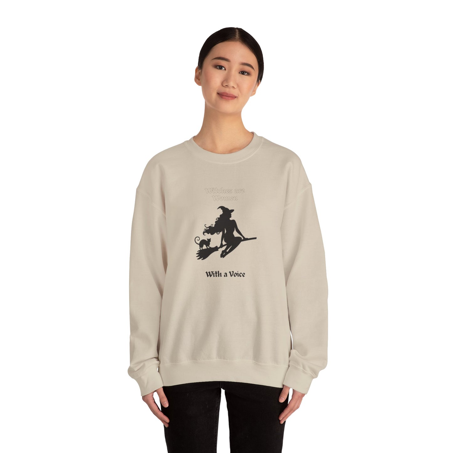 Witches are Women Unisex Heavy Blend™ Crewneck Sweatshirt