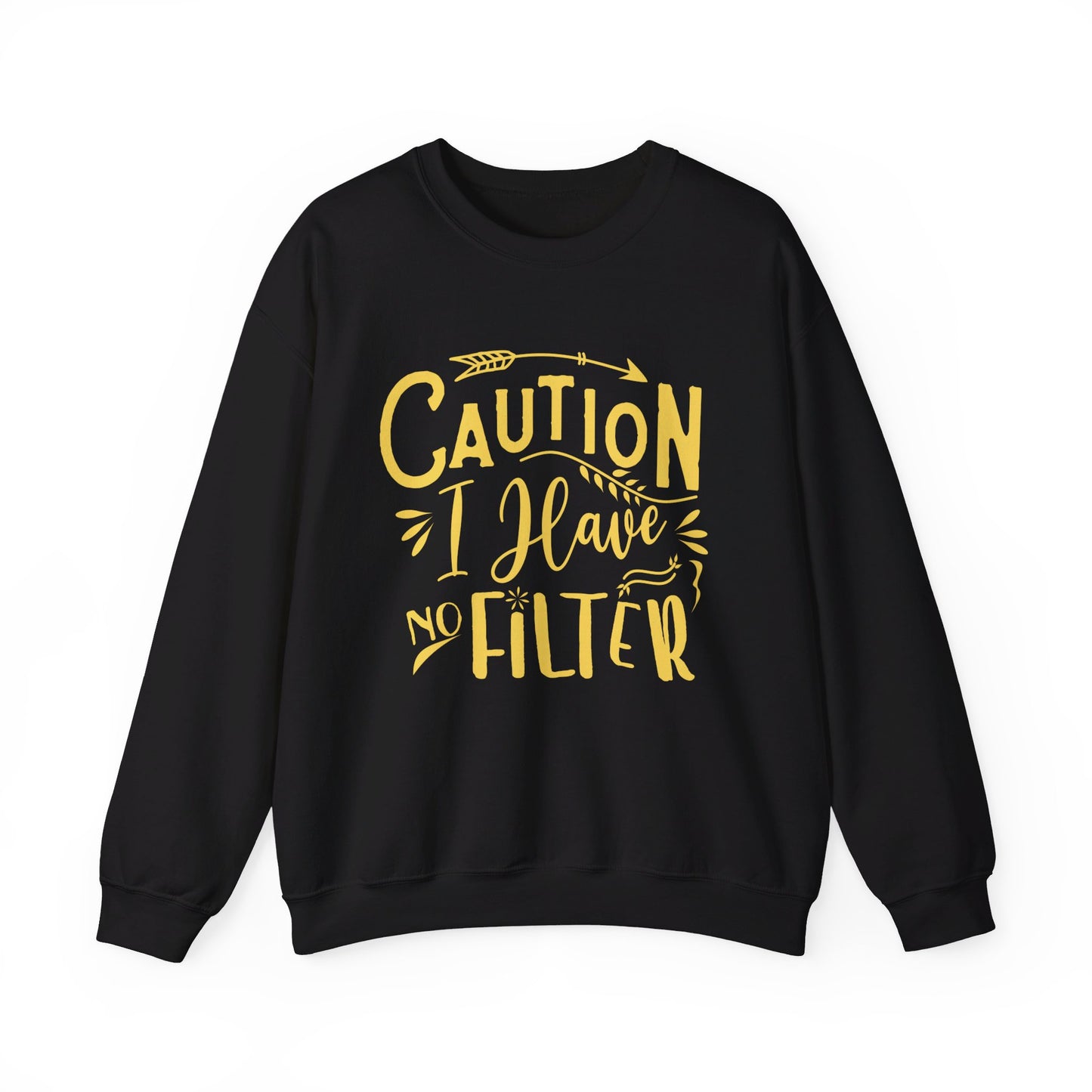 No Filter! Unisex Heavy Blend™ Crewneck Sweatshirt