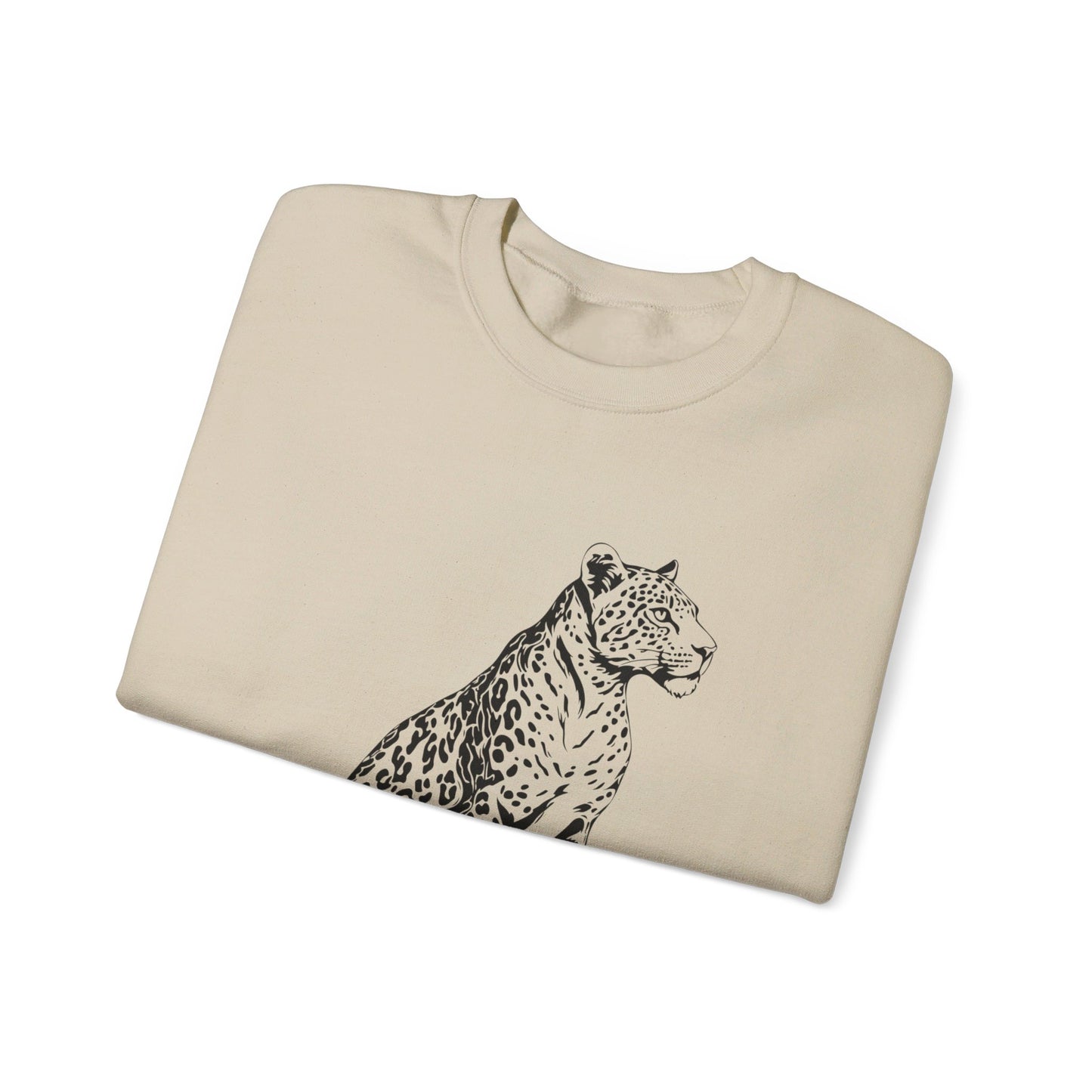 BW Leopard Unisex Heavy Blend™ Crewneck Sweatshirt