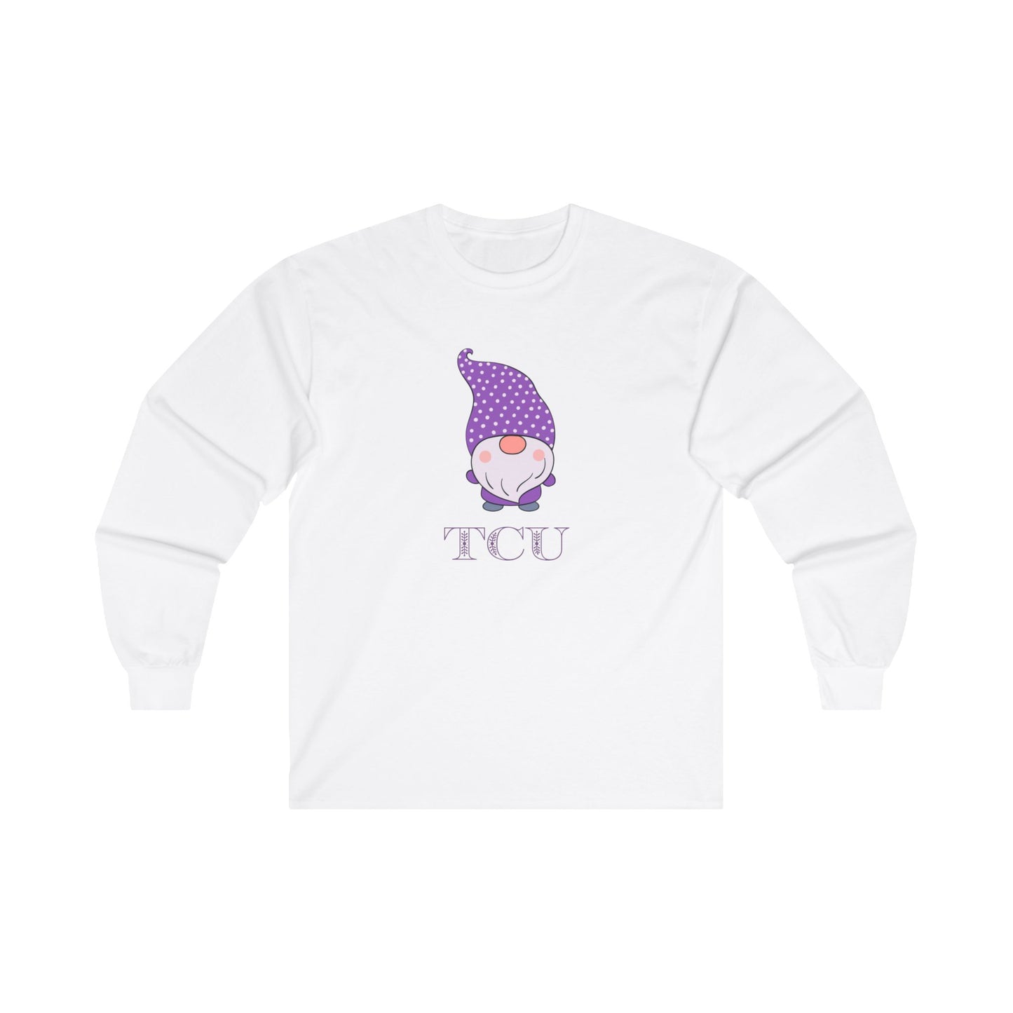 TCU Lucky Gnome Unisex Ultra Cotton Long Sleeve Tee