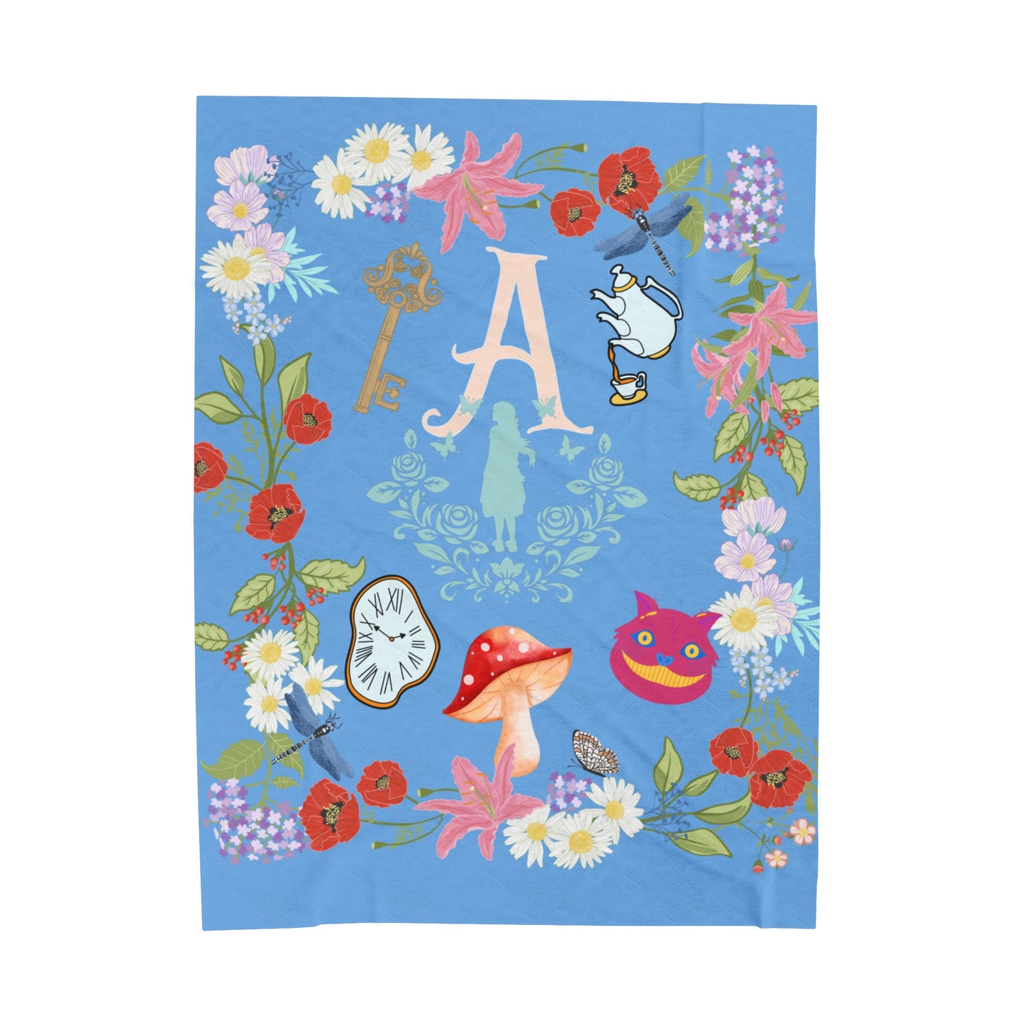 Alice  Velveteen Plush Blanket