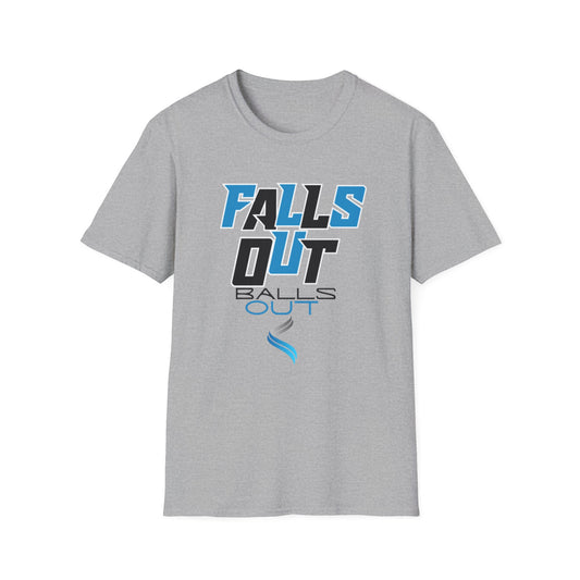 FALLS OUT BALLS OUT Unisex Softstyle T-Shirt