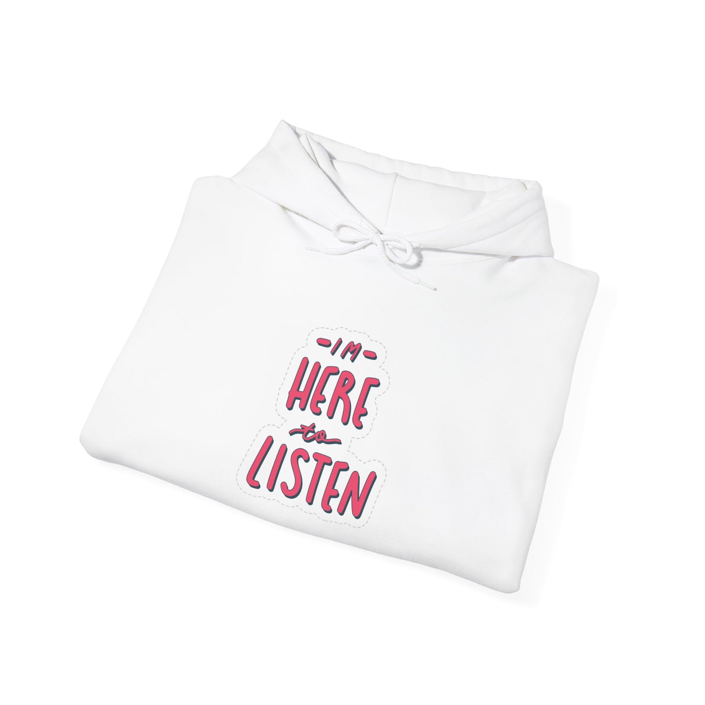 I’m Here Unisex Heavy Blend™ Hooded Sweatshirt