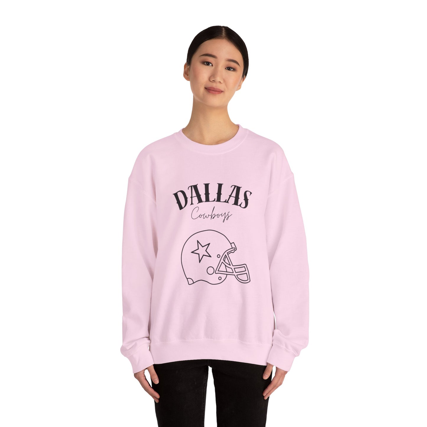 Dallas Helmet Unisex Heavy Blend™ Crewneck Sweatshirt