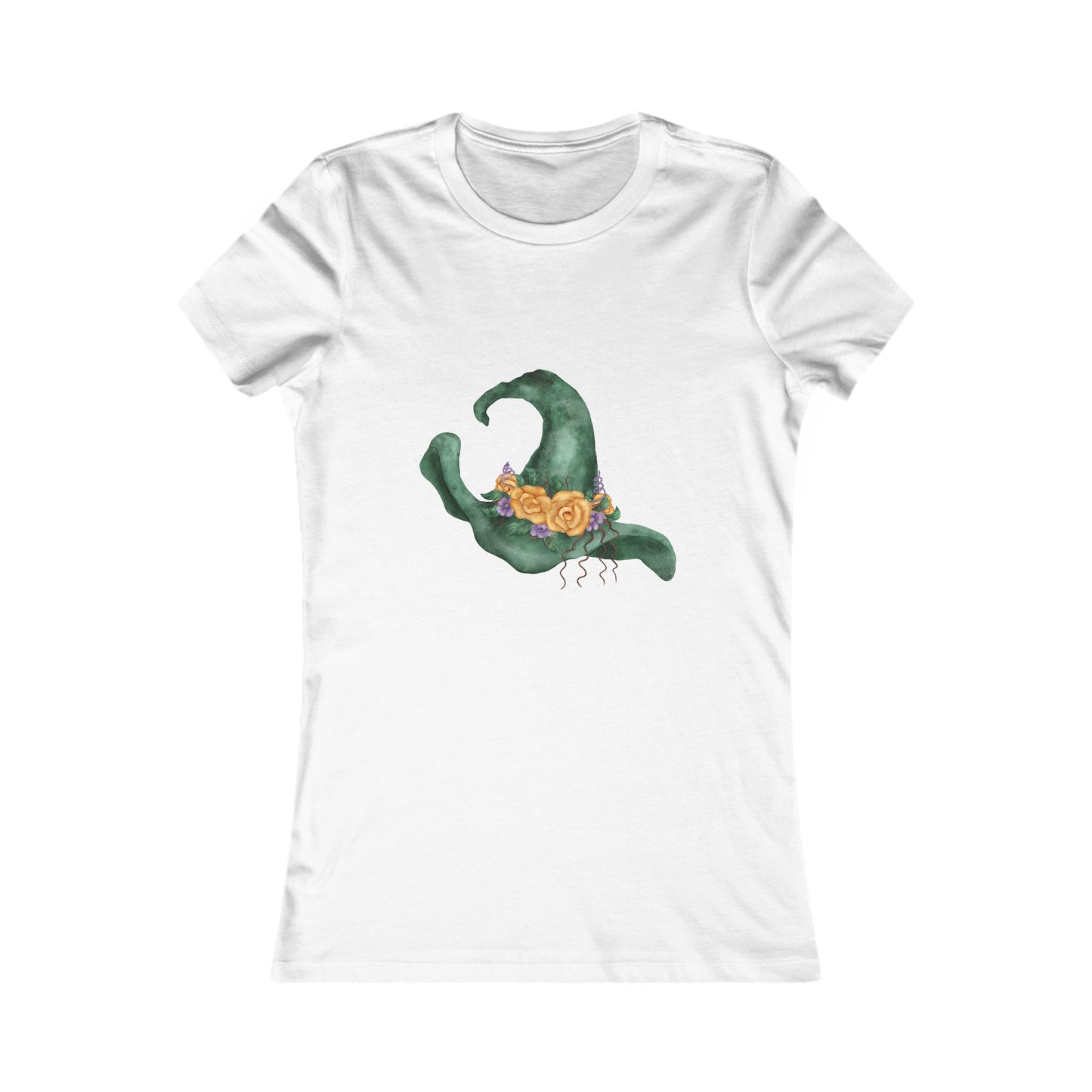 Green Witch Hat Women's Favorite Tee