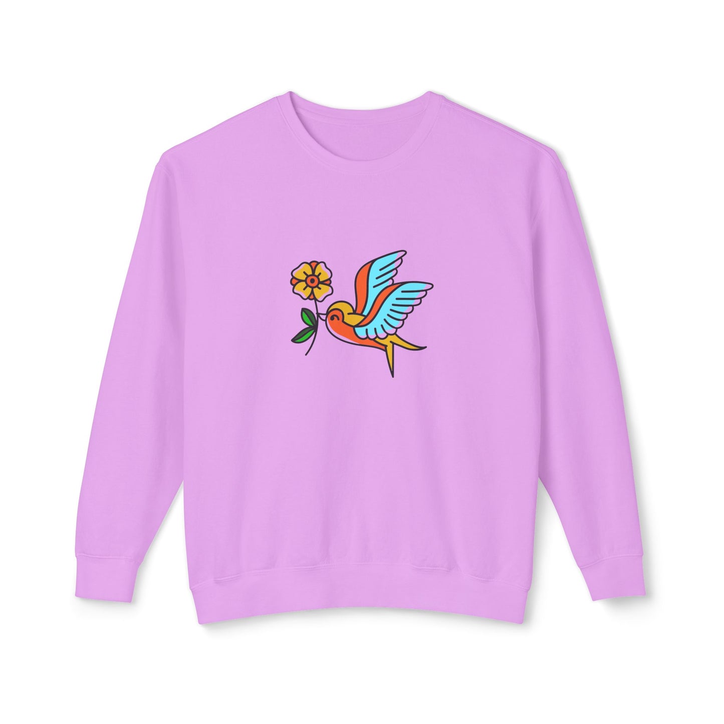 Sparrow Unisex Lightweight Crewneck Sweatshirt