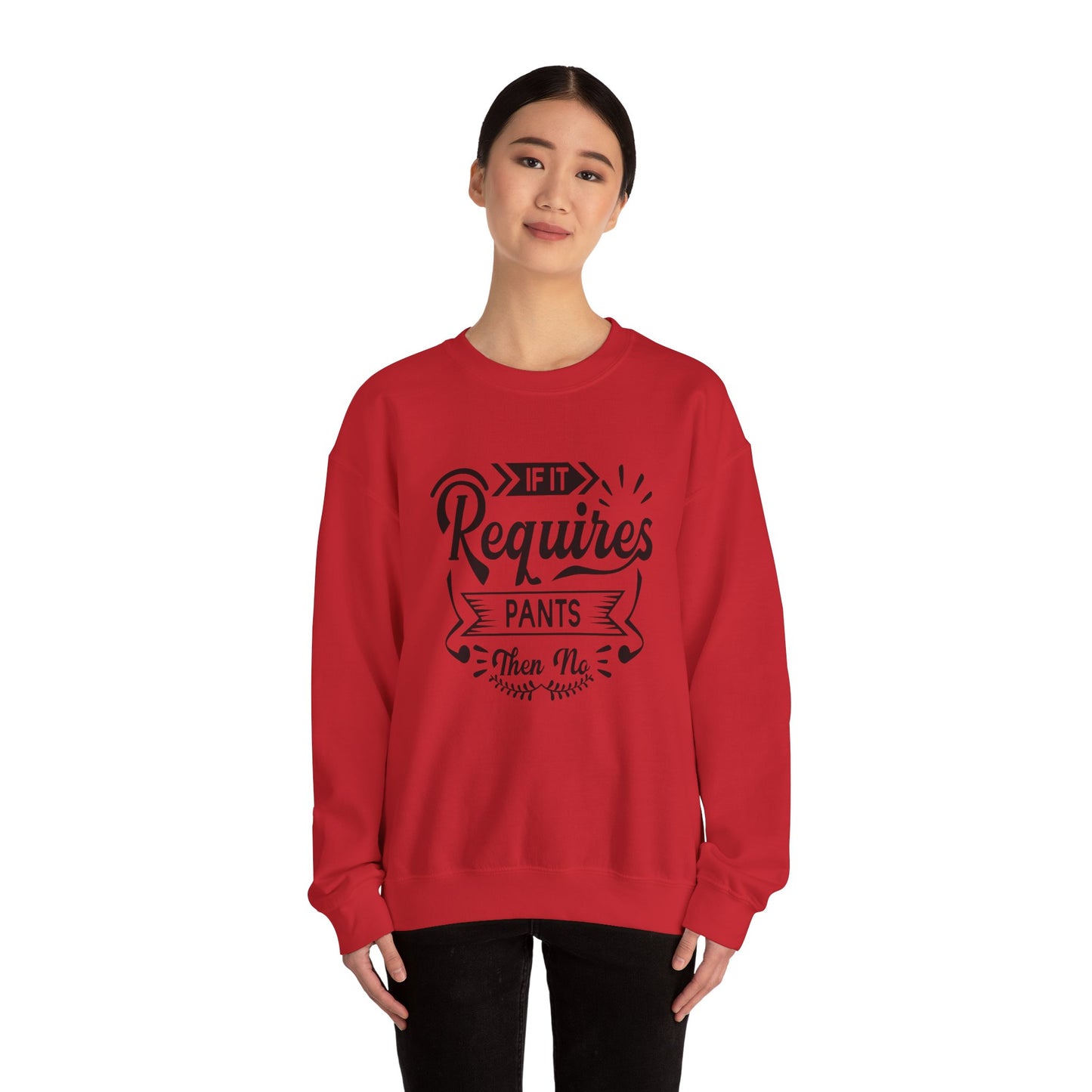 Requires Pants Unisex Heavy Blend™ Crewneck Sweatshirt