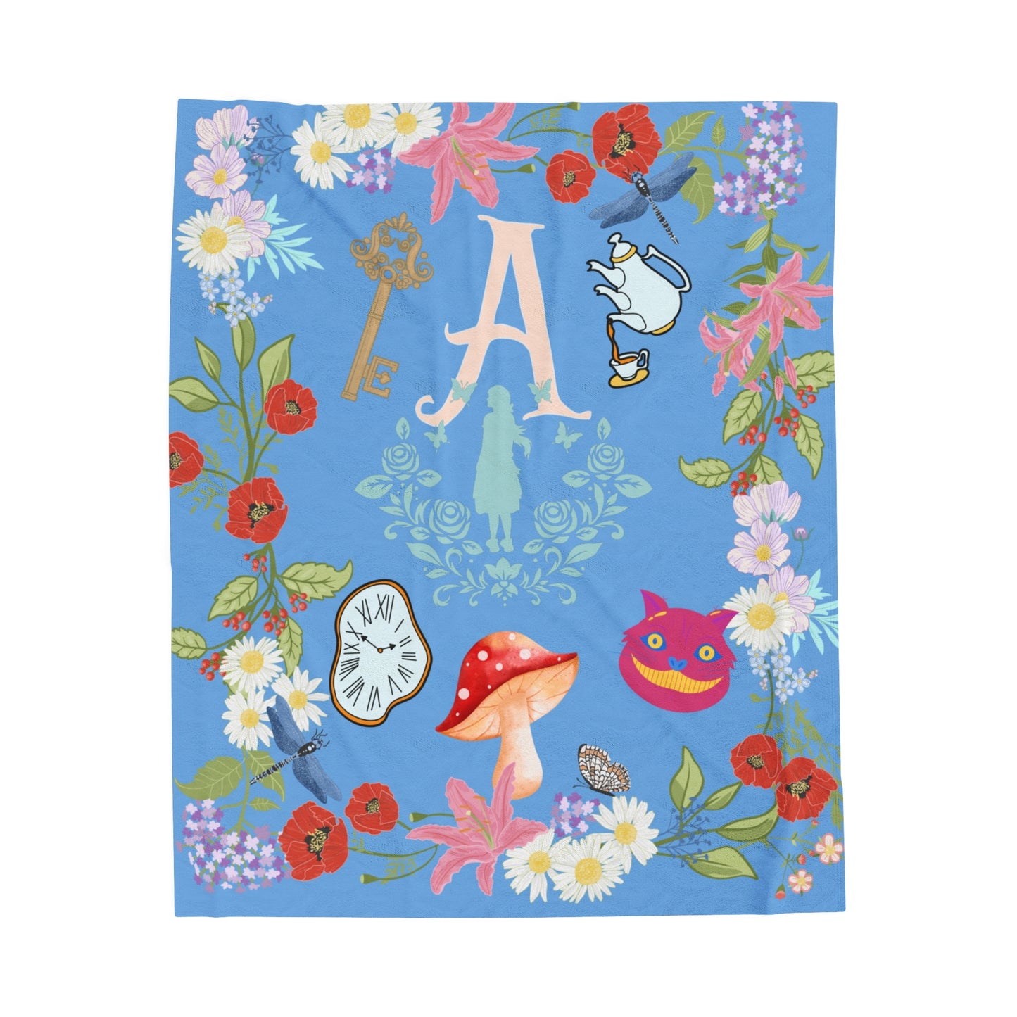 Alice  Velveteen Plush Blanket