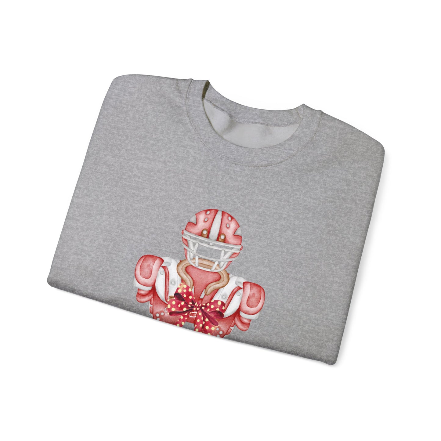 Red Bow Football Gear Unisex Heavy Blend™ Crewneck Sweatshirt