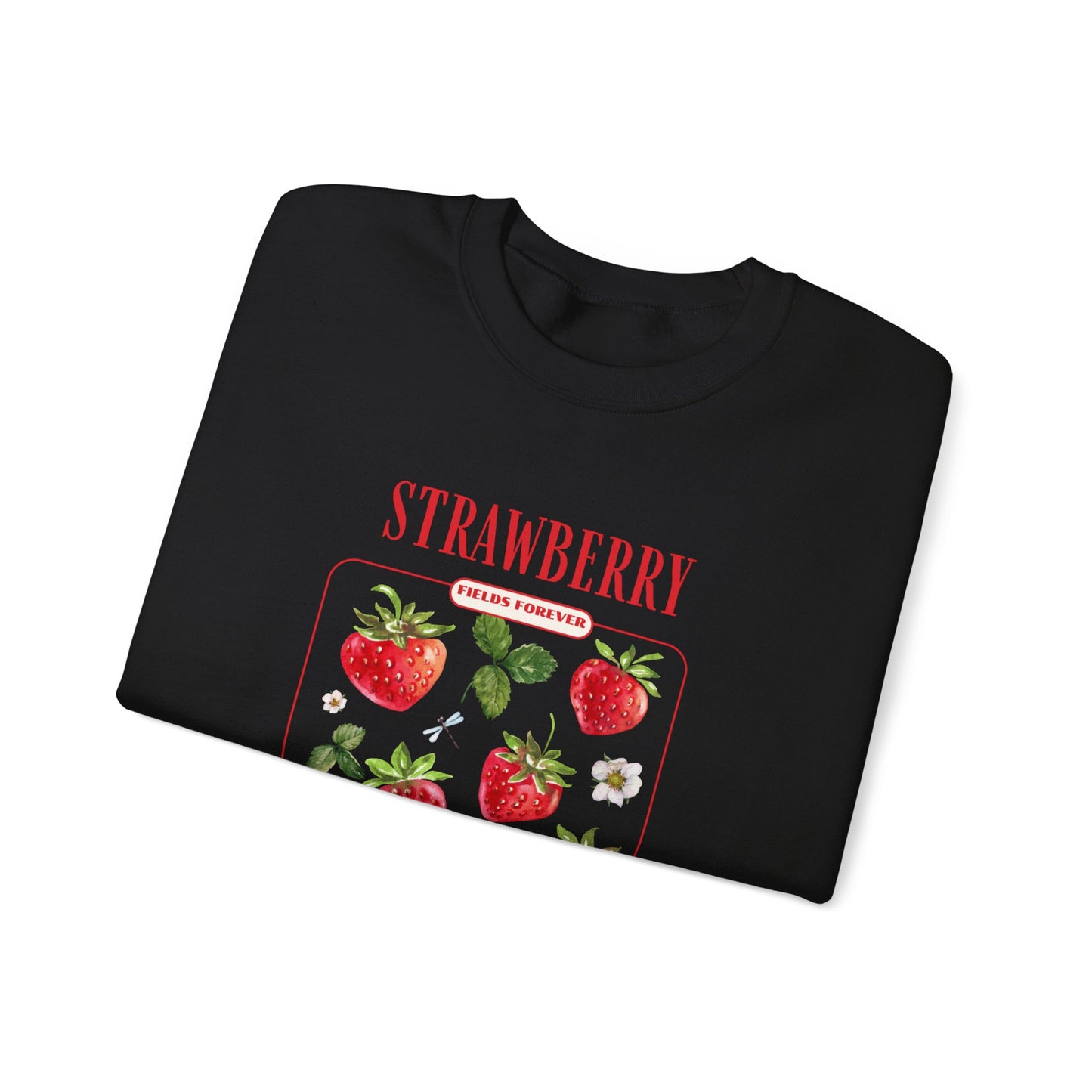 Strawberry Fields Unisex Heavy Blend™ Crewneck Sweatshirt