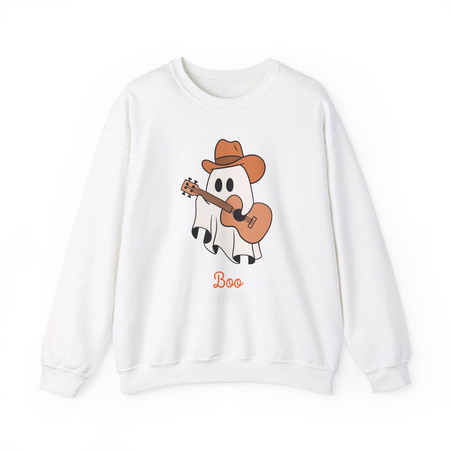 Guitar Boo Sheet Unisex Heavy Blend™ Crewneck Sweatshirt