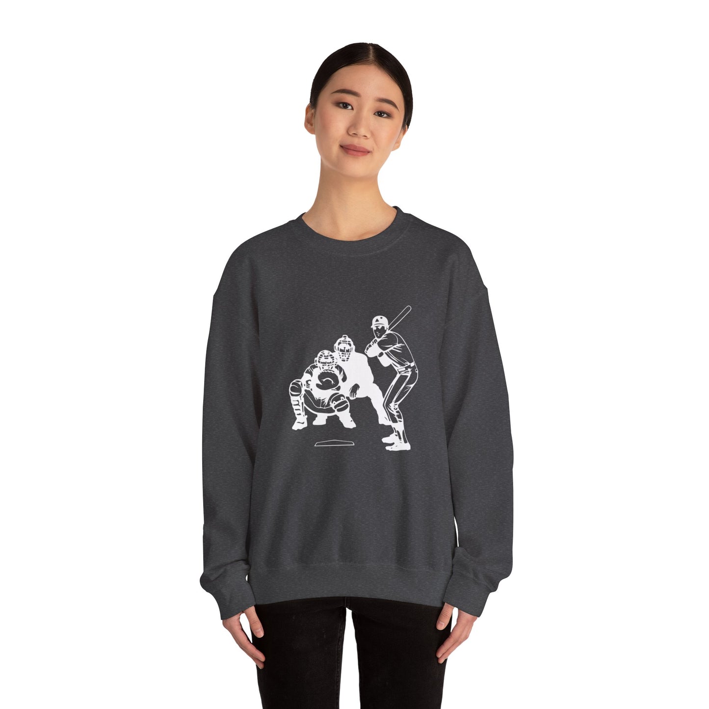 Ink Baseball Trinity Unisex Heavy Blend™ Crewneck Sweatshirt