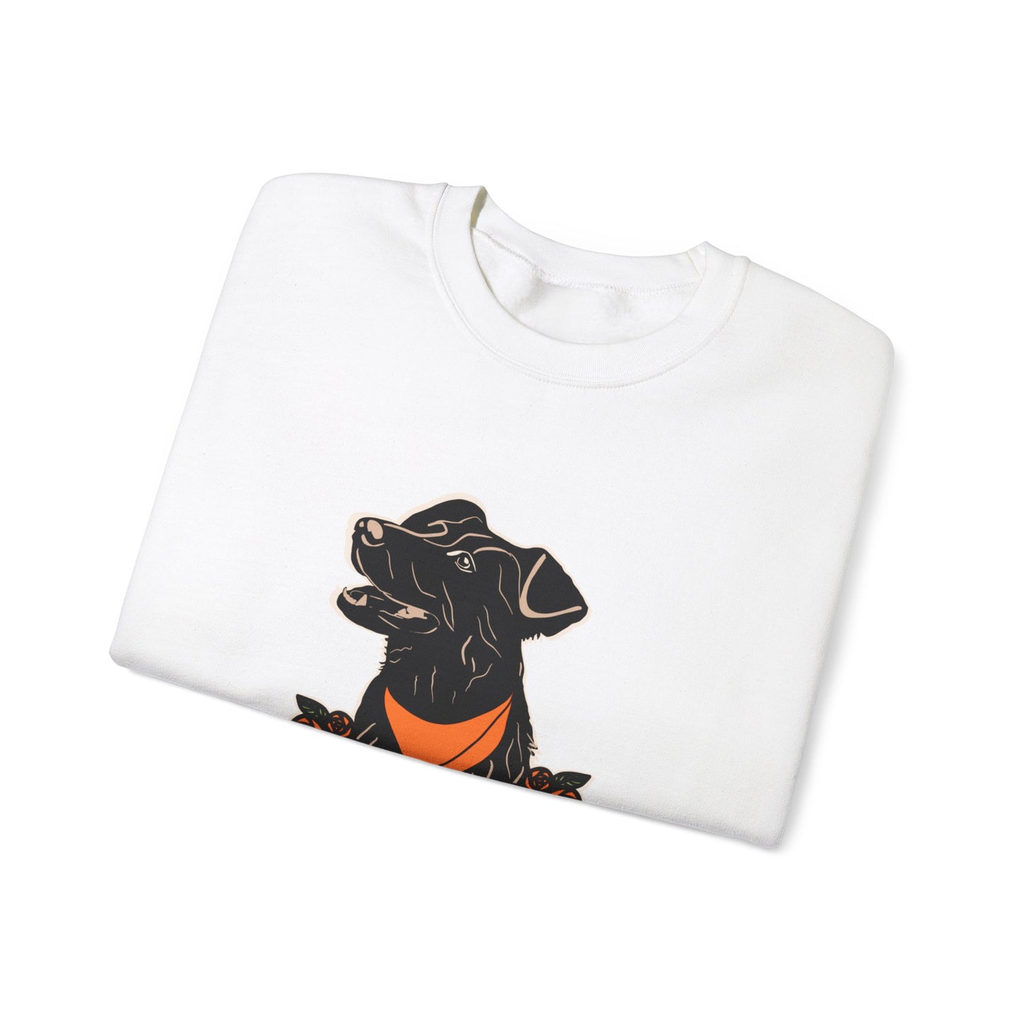 Blk Pup Unisex Heavy Blend™ Crewneck Sweatshirt