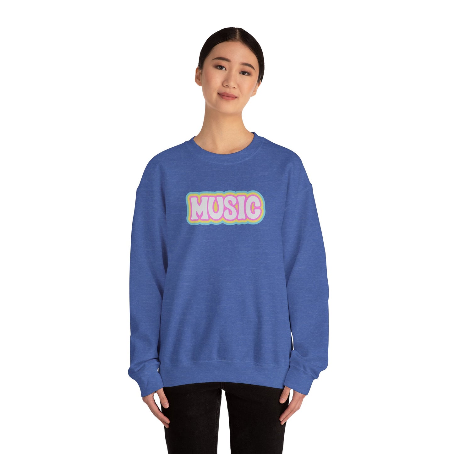 Music Unisex Heavy Blend™ Crewneck Sweatshirt