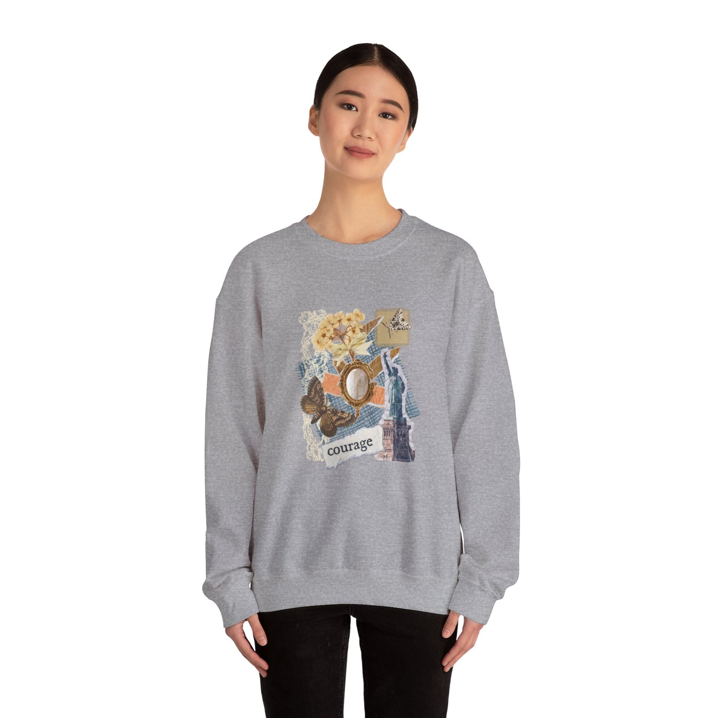 Courage Unisex Heavy Blend™ Crewneck Sweatshirt