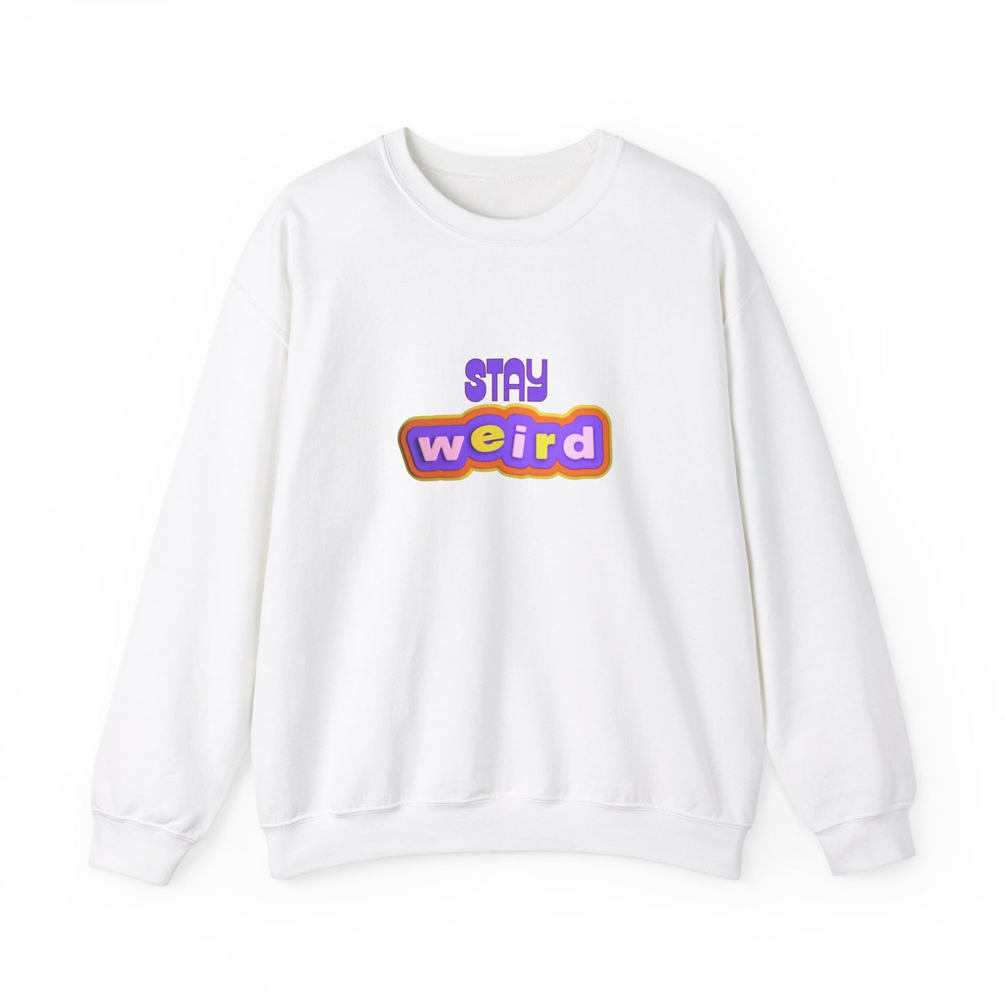 Stay Weird Unisex Heavy Blend™ Crewneck Sweatshirt