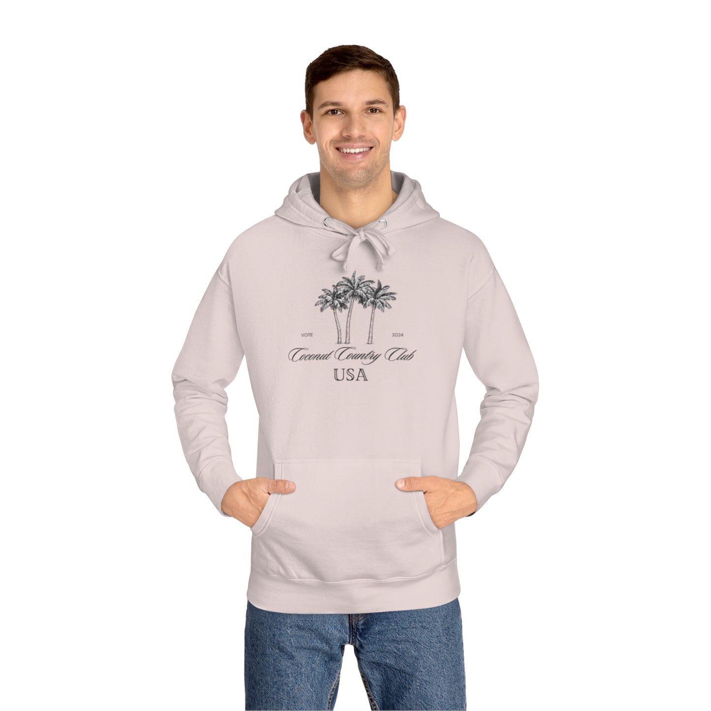 Coconut Country Club Unisex Fleece Hoodie