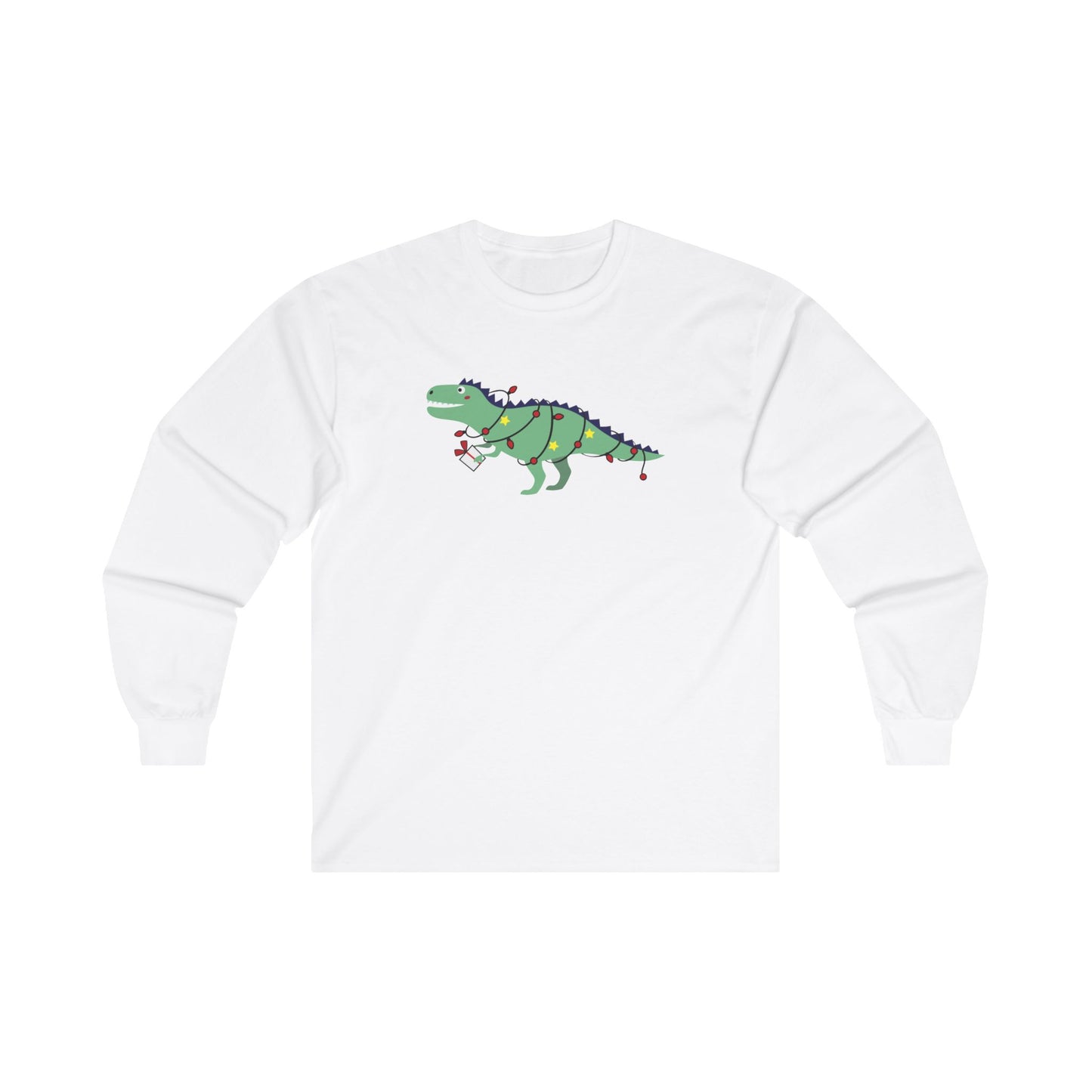 Dino Lights Unisex Ultra Cotton Long Sleeve Tee