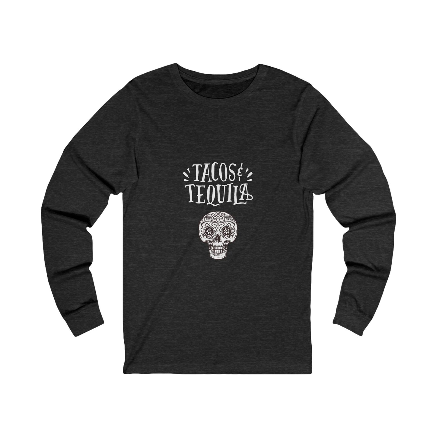 Tacos & Tequila Unisex Jersey Long Sleeve Tee